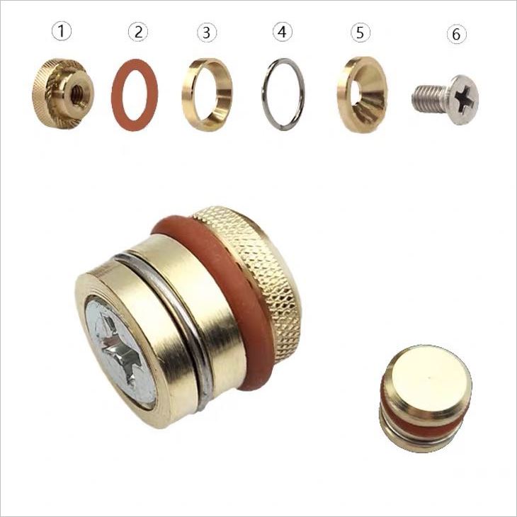 Brass Mid Die Plug